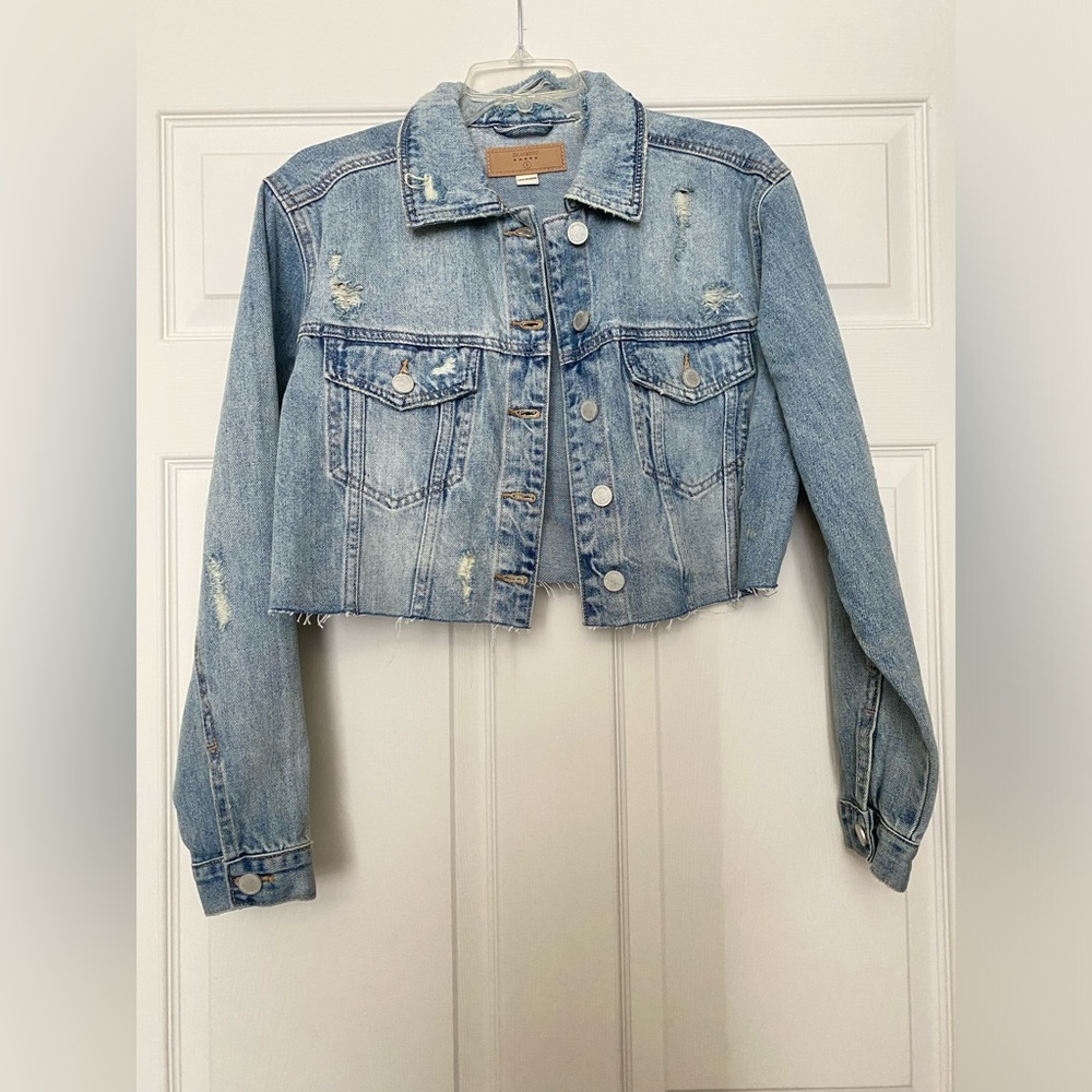 Blank NYC Cropped Denim Jacket